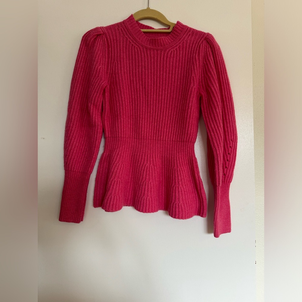 Pink Rebecca Taylor knit sweater